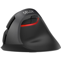Вертикальная мышь Delux M618mini GX (черный/серый)