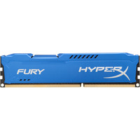 Оперативная память HyperX Fury Blue 4GB DDR3 PC3-12800 HX316C10F/4