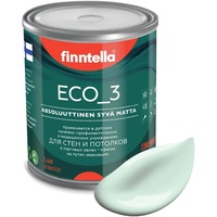 Краска Finntella Eco 3 Wash and Clean Lintu F-08-1-1-FL040 0.9 л (бл.-бирюзовый)