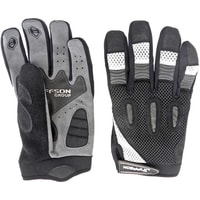 Перчатки Jaffson MBG 49-0015 (M, черный/серый)