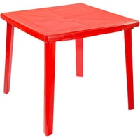 Стол Стандарт пластик 130-0019-33 (красный)