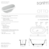 Ванна Sanitti Otto 168x78