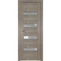 Межкомнатная дверь ProfilDoors 2.81XN L 50x200 (каштан темный, дождь белый) в Гомеле