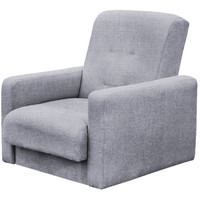 Интерьерное кресло Экомебель Лондон-2 рогожка (серый) в Солигорске
