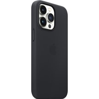 Чехол для телефона Apple MagSafe Leather Case для iPhone 13 Pro (темная ночь)
