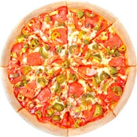 Пицца Domino's Спайси (тонкое, средняя)