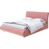 Кровать Ormatek Corso-8 Lite 160x200 (рогожка, leivs 62 розовый)