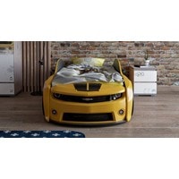 Кровать-машина Futuka kids EVO 3D Camaro 180x90 (желтый)