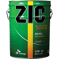Моторное масло ZIC 5000 10W-40 20л