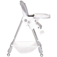 Высокий стульчик Martin Noir Tody Lux (mercury gray) 0+