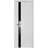 Межкомнатная дверь ProfilDoors 62XN R 90x200 (монблан/стекло черный лак)