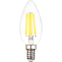 Светодиодная лампочка Ambrella Filament LED C37-F 6W E14 3000K (60W) 202114