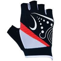 Перчатки Jaffson SCG 47-0118 (XL, черный/белый/красный)