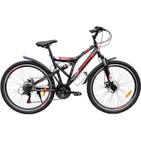 Велосипед Greenway LX330-H 26 2020 (черный/красный) в Могилеве