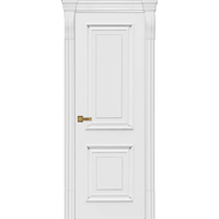 Межкомнатная дверь Юркас Диана ДГ (белая эмаль)