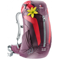 Туристический рюкзак Deuter AC Lite 22 SL (aubergine fire)