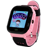 Детские умные часы Wonlex GW500s (розовый/черный)