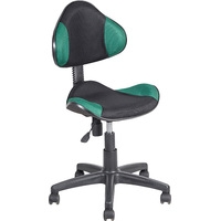 Кресло Алвест AV 215 PL (черный/зеленый)