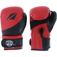 Тренировочные перчатки RSC Sport PU Flex BF BX 023 (6 oz, красный/черный)