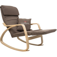Кресло-качалка Calviano Comfort 1 (коричневый) в Барановичах
