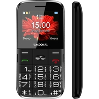 Кнопочный телефон TeXet TM-B227 (черный)