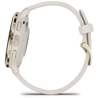 Умные часы Garmin Venu 3S (слоновая кость, с силиконовым ремешком)