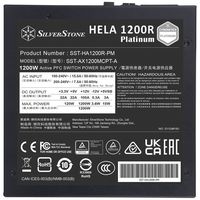 Блок питания SilverStone HELA 1200R Cybenetics Platinum SST-HA1200R-PM