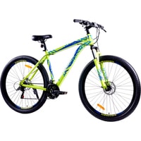 Велосипед Krakken Flint 29 р.20 2021 (желтый/синий)