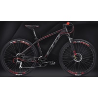 Велосипед LTD Rocco 760 27.5 2021 (черный/красный)
