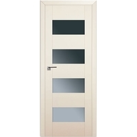 Межкомнатная дверь ProfilDoors 46U L 90x200 (магнолия сатинат/мателюкс графит)