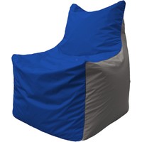 Кресло-мешок Flagman Фокс Ф2.1-126 (васильковый/серый)