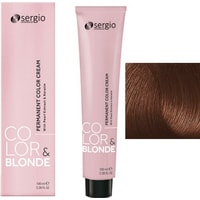 Крем-краска для волос Sergio Professional Color&Blonde 6 cioccolato темно-русый шоколад