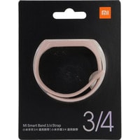 Ремешок Xiaomi для Mi Band 3/4 (розовый)