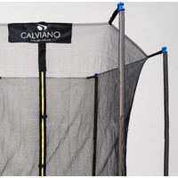 Батут Calviano Smile 252 см-8FT INSIDE с внутренней сеткой складной