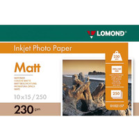 Фотобумага Lomond матовая односторонняя A6 230 г/кв.м. 250 листов (0102157)