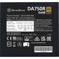 Блок питания SilverStone DA750R Gold SST-DA750R-GMA