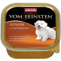 Консервированный корм для собак Animonda Vom Feinsten Junior mit Geflugelleber 150 г