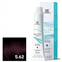 Крем-краска для волос TNL Professional Million Gloss 5.62 100 мл