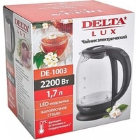 Электрический чайник Delta DE-1003 (черный)