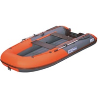 Моторно-гребная лодка BoatsMan BT340A (графитовый/оранжевый)