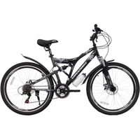 Велосипед Greenway LX330-H 26 2020 (черный/серый)