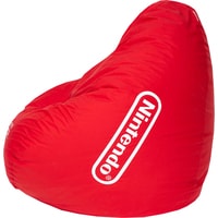 Кресло-мешок Tillini Тематический L (красный Nintendo, classic ball)