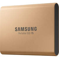 Внешний накопитель Samsung T5 1TB (розовое золото)