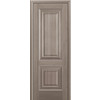 Межкомнатная дверь ProfilDoors 27X 40x200 (орех пекан/молдинг серебро)