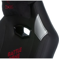 Кресло Zombie Hero Batzone (черный/красный)