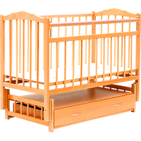 Классическая детская кроватка Bambini М.01.10.10 (натуральный)