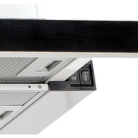 Кухонная вытяжка Elikor Интегра Glass 45Н-400-В2Г (нержавеющая сталь/черный)