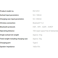 Наушники Xiaomi Redmi Buds 4 M2137E1 (нежно-голубой, международная версия)