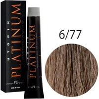 Крем-краска для волос Hipertin Utopik Platinum 6.77 темный блондин песочный 60 мл