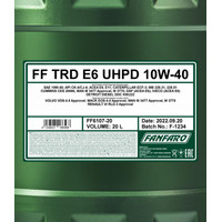 Моторное масло Fanfaro TRD E6 UHPD 10W-40 CK-4/CJ-4 20л